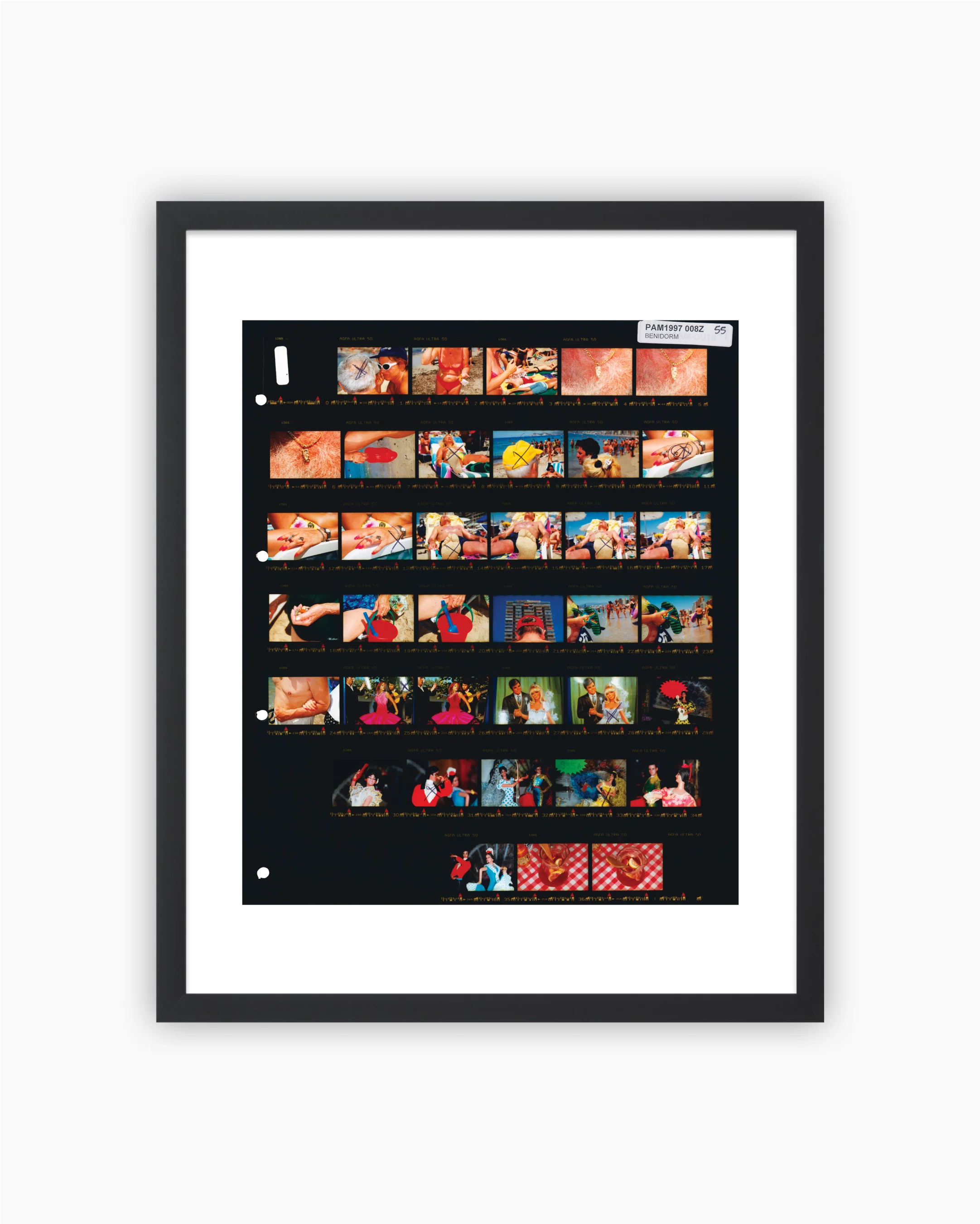 Contact Sheet Print: Benidorm Spain, 1997 - Image 3