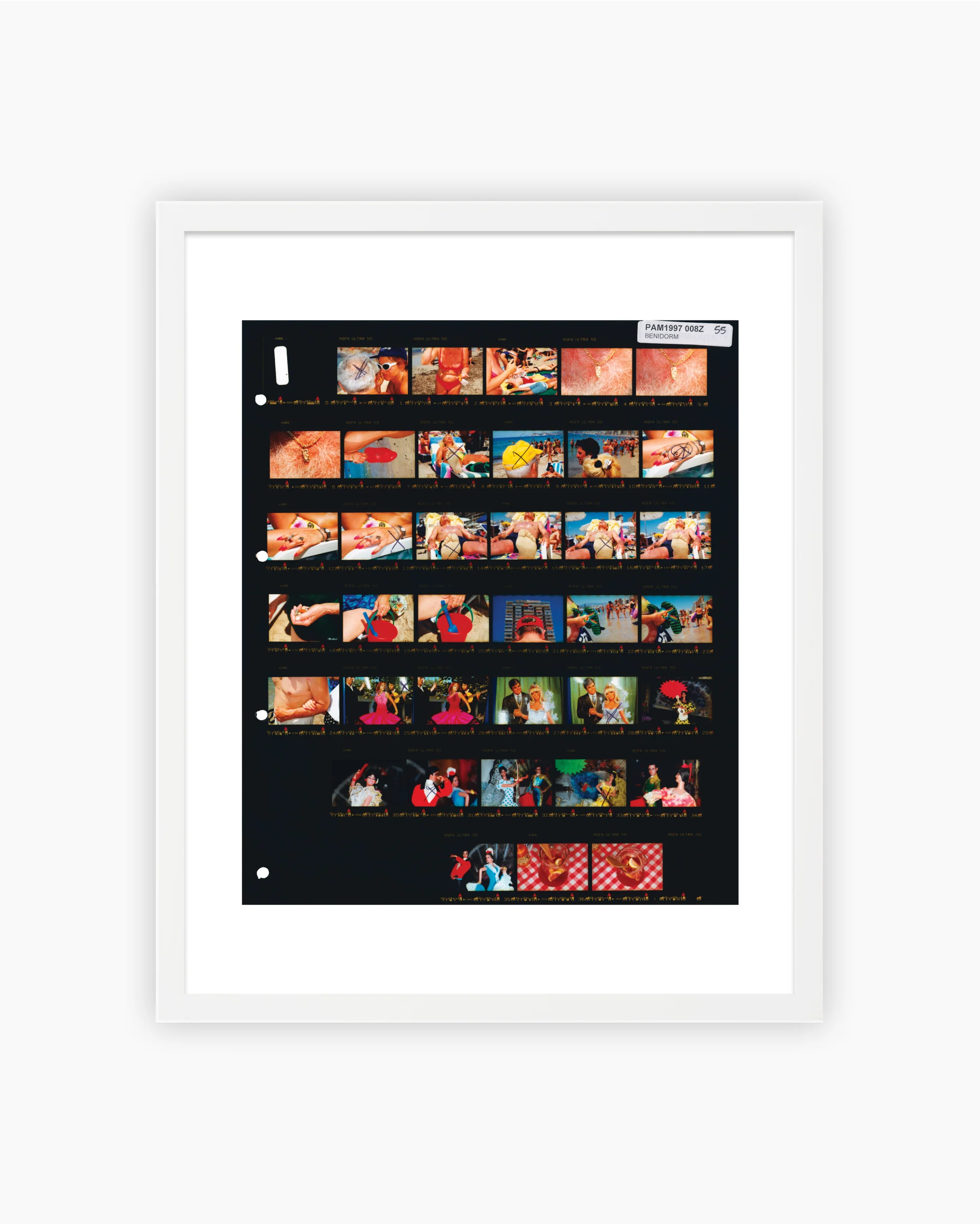 Contact Sheet Print: Benidorm Spain, 1997 - Image 4