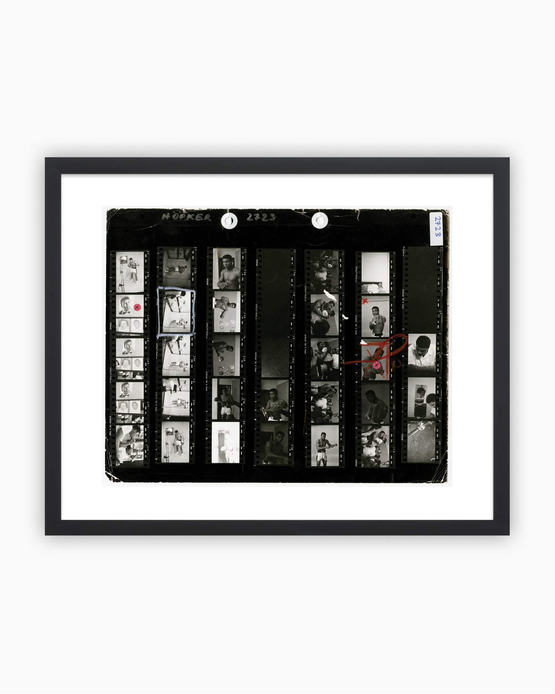 Contact Sheet Print: Muhammad Ali, Chicago, Illinois, 1966 - Image 3