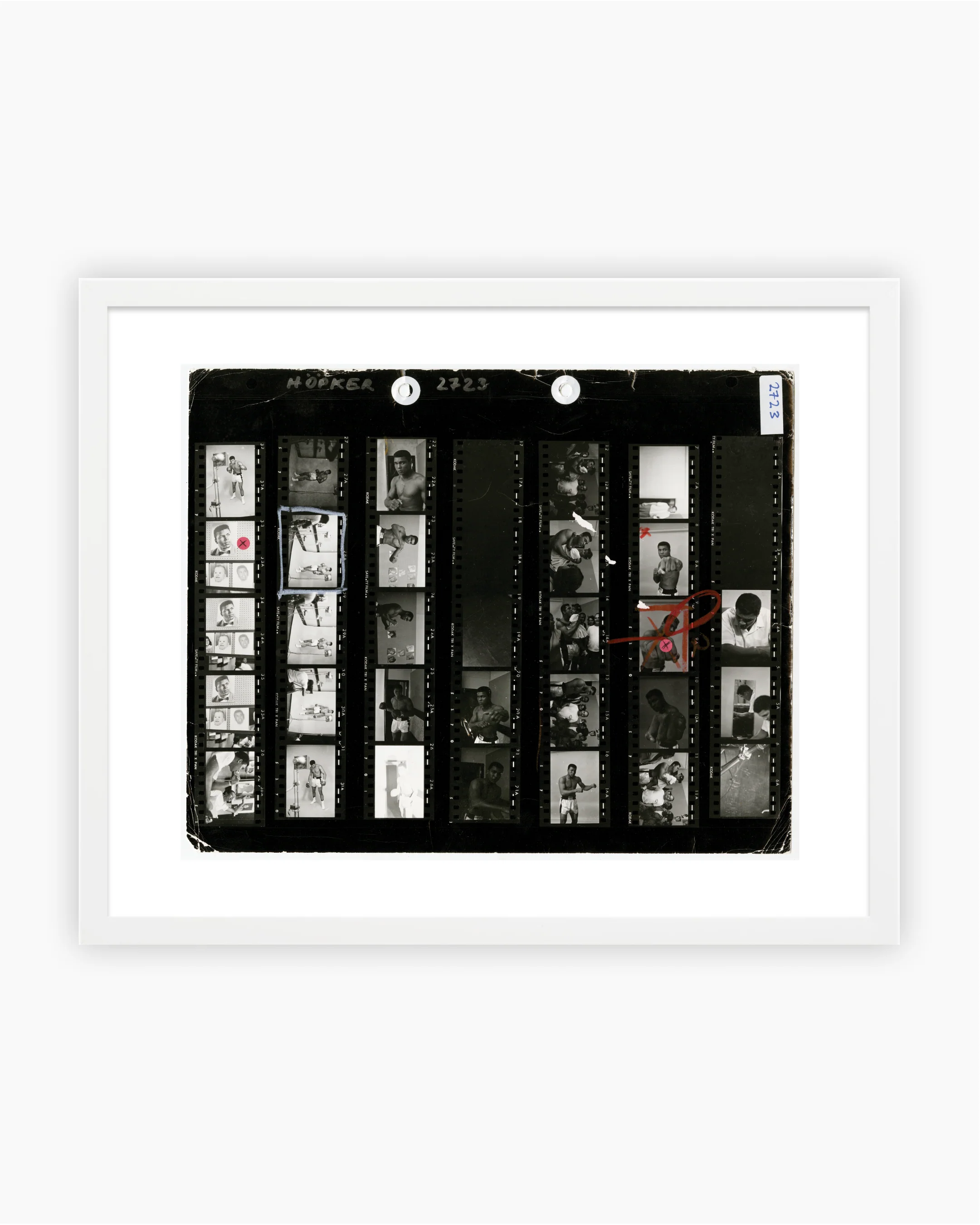 Contact Sheet Print: Muhammad Ali, Chicago, Illinois, 1966 - Image 4