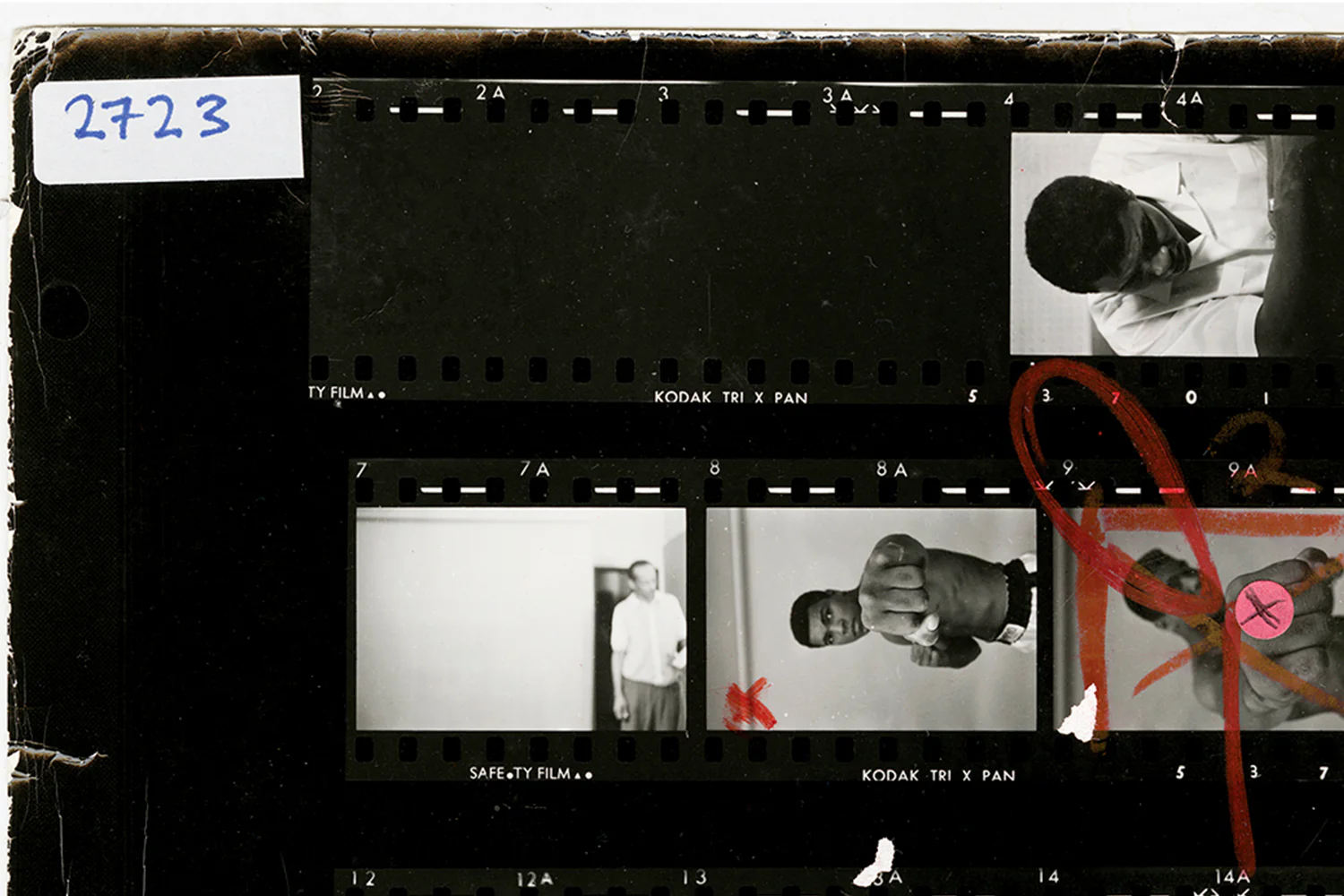 Contact Sheet Print: Muhammad Ali, Chicago, Illinois, 1966 - Image 7