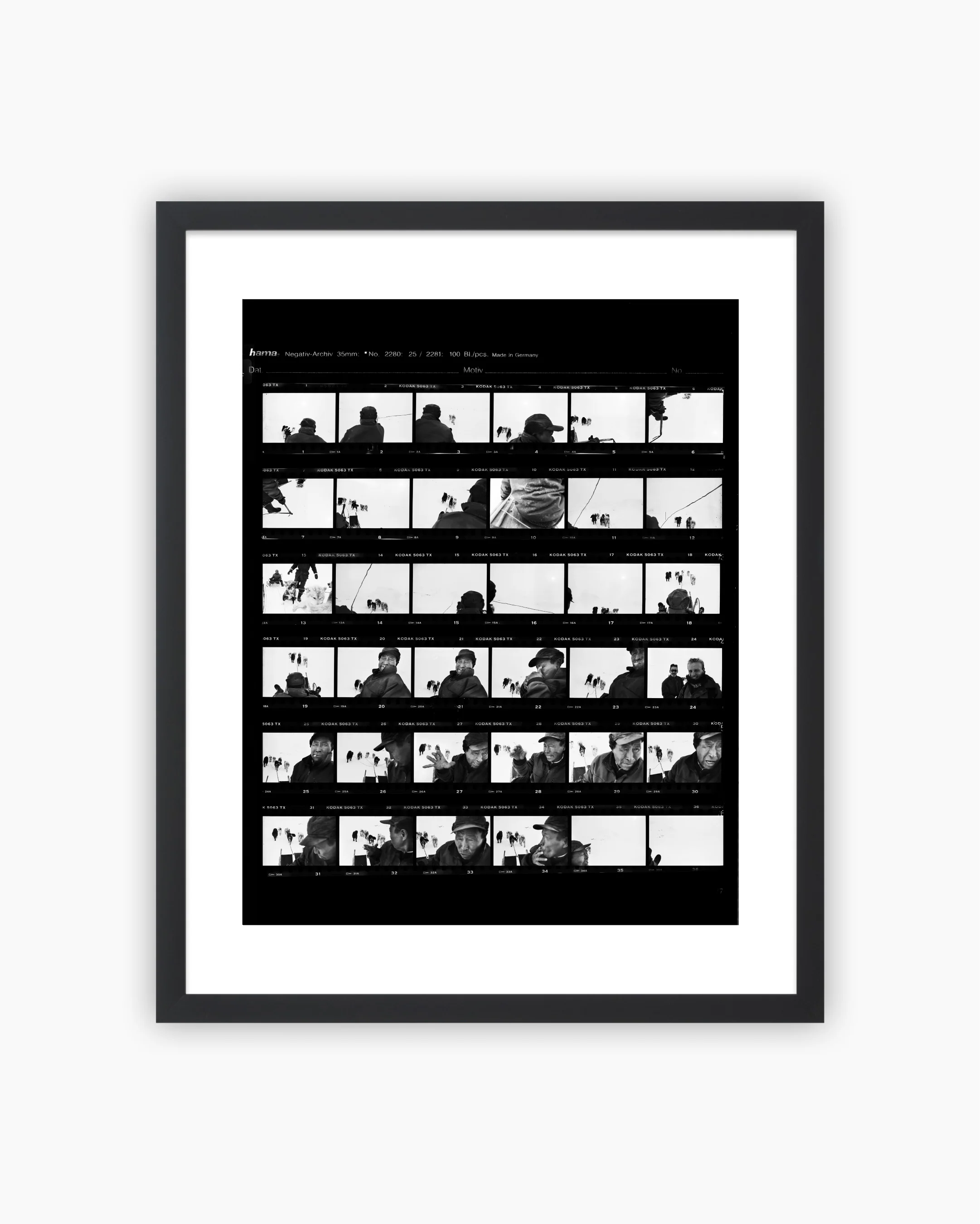 Contact Sheet Print: Tiniteqilaaq, Greenland, 1999-2002, No. 2 - Image 3