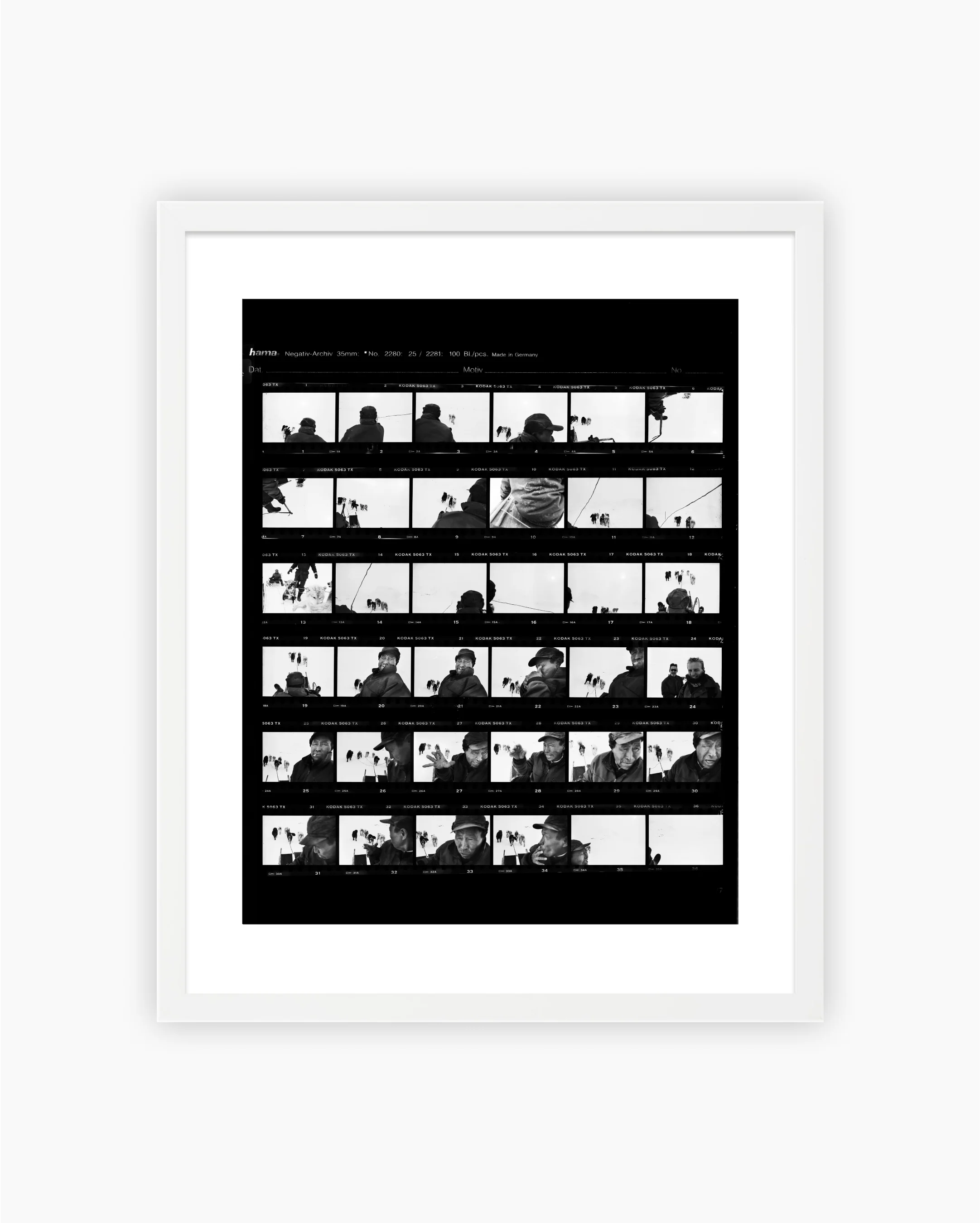 Contact Sheet Print: Tiniteqilaaq, Greenland, 1999-2002, No. 2 - Image 4