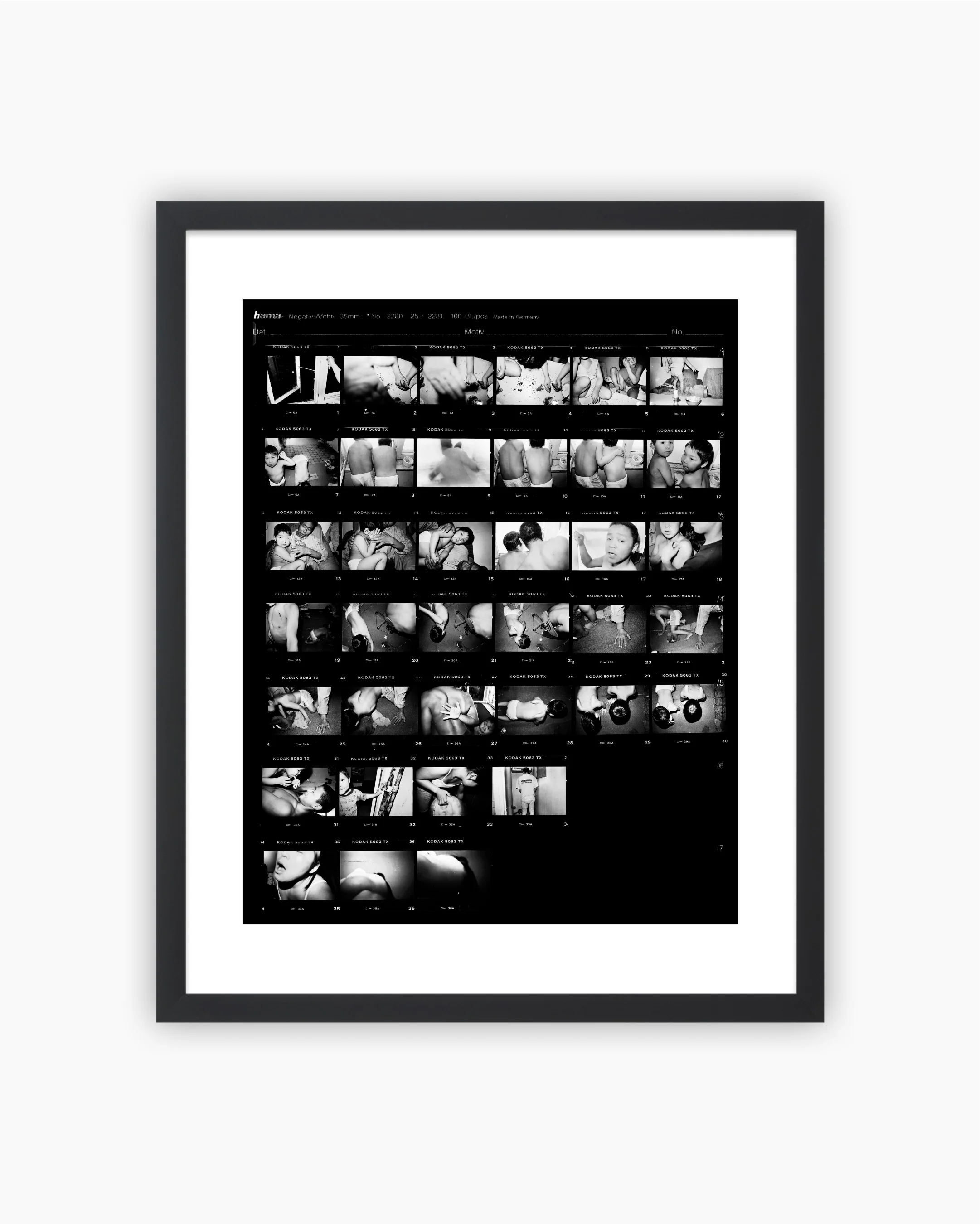 Contact Sheet Print: Tiniteqilaaq, Greenland, 1999-2002, No. 1 - Image 3
