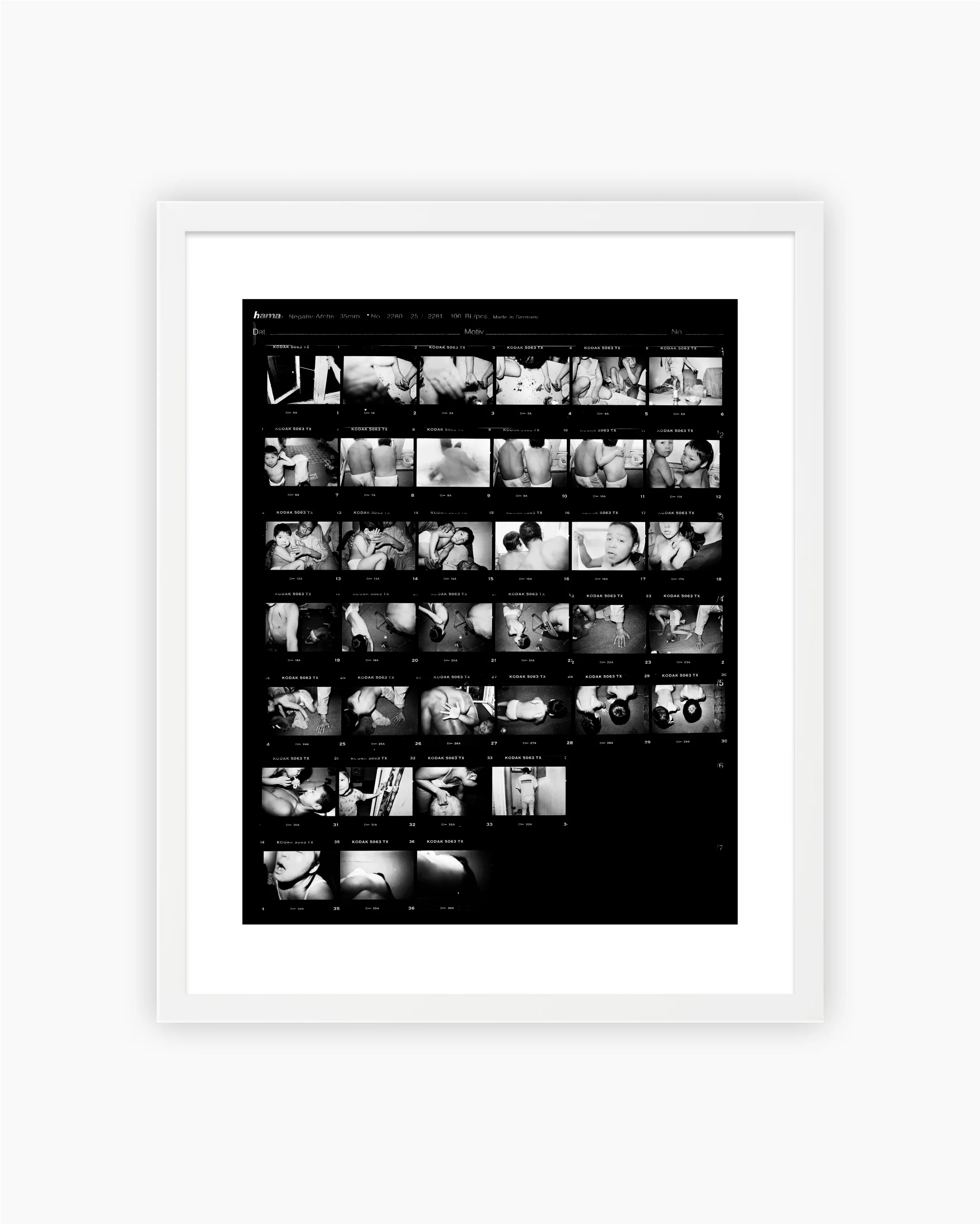 Contact Sheet Print: Tiniteqilaaq, Greenland, 1999-2002, No. 1 - Image 4