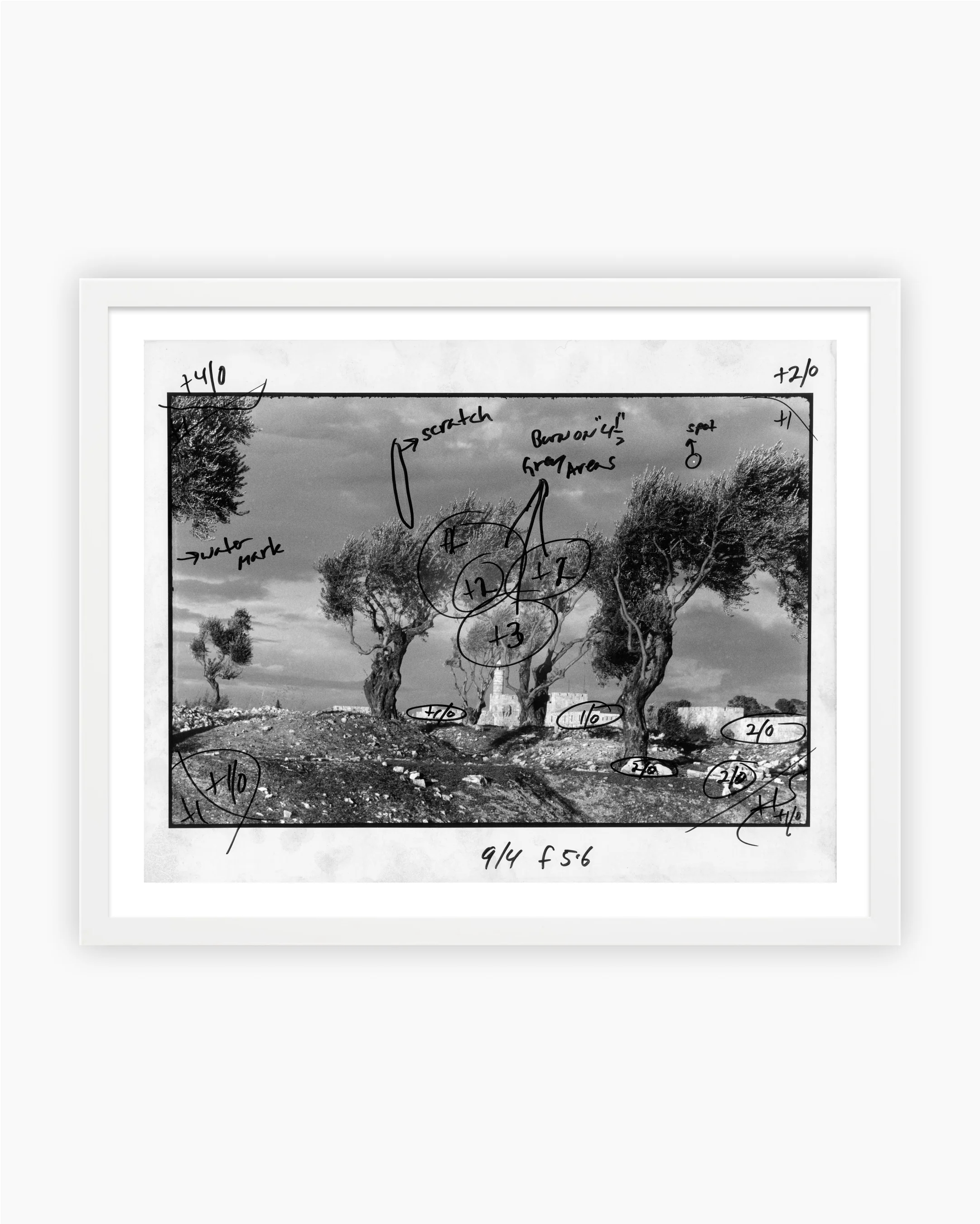 Darkroom Print: Jerusalem, 1957 - Image 3