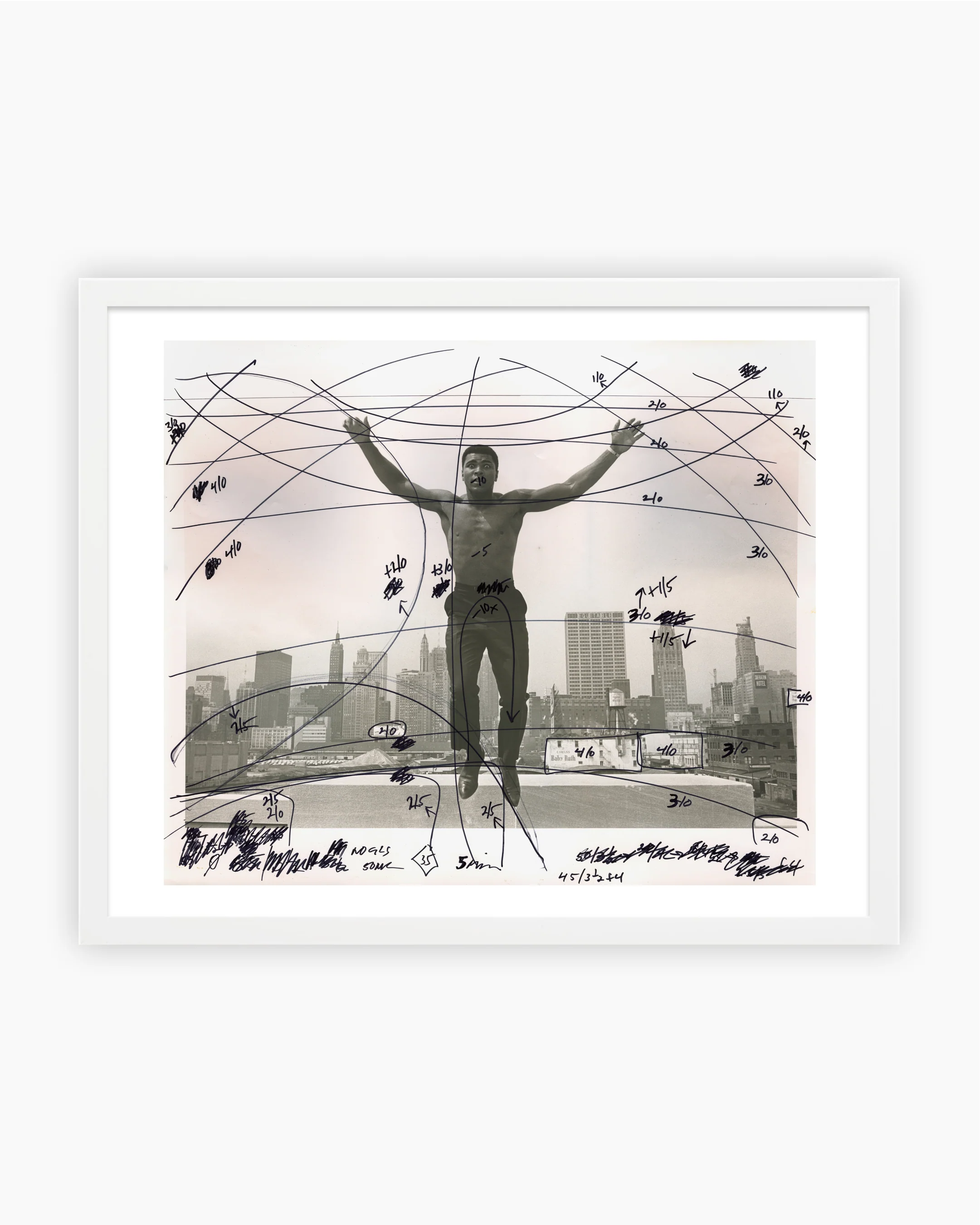 Darkroom Prints: Muhammad Ali Jumps, Chicago, 1966 - Image 3